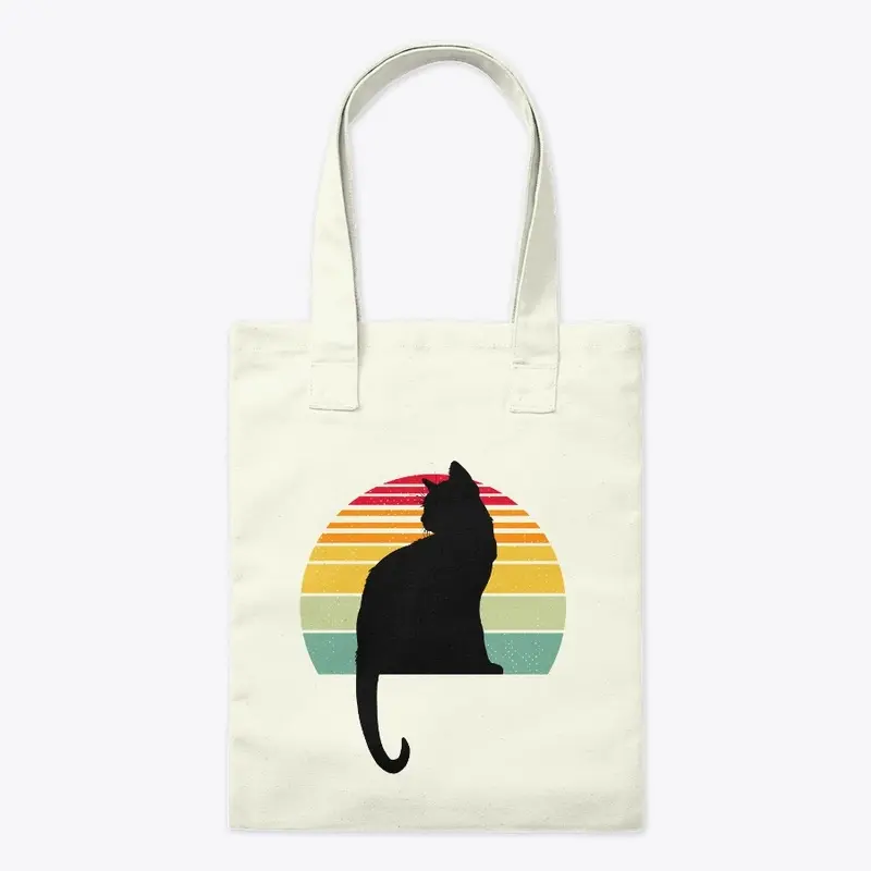 Retro Kitty Silhouette