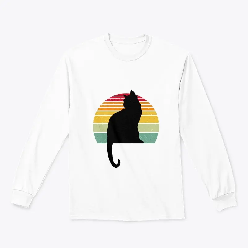 Retro Kitty Silhouette