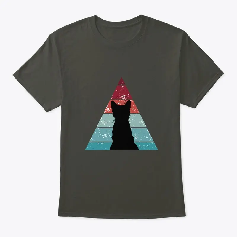 Retro Kitty Triangle